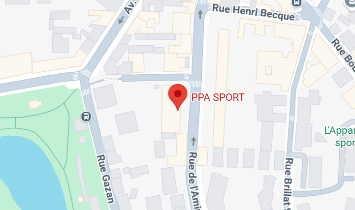 Plan du campus Montsouris