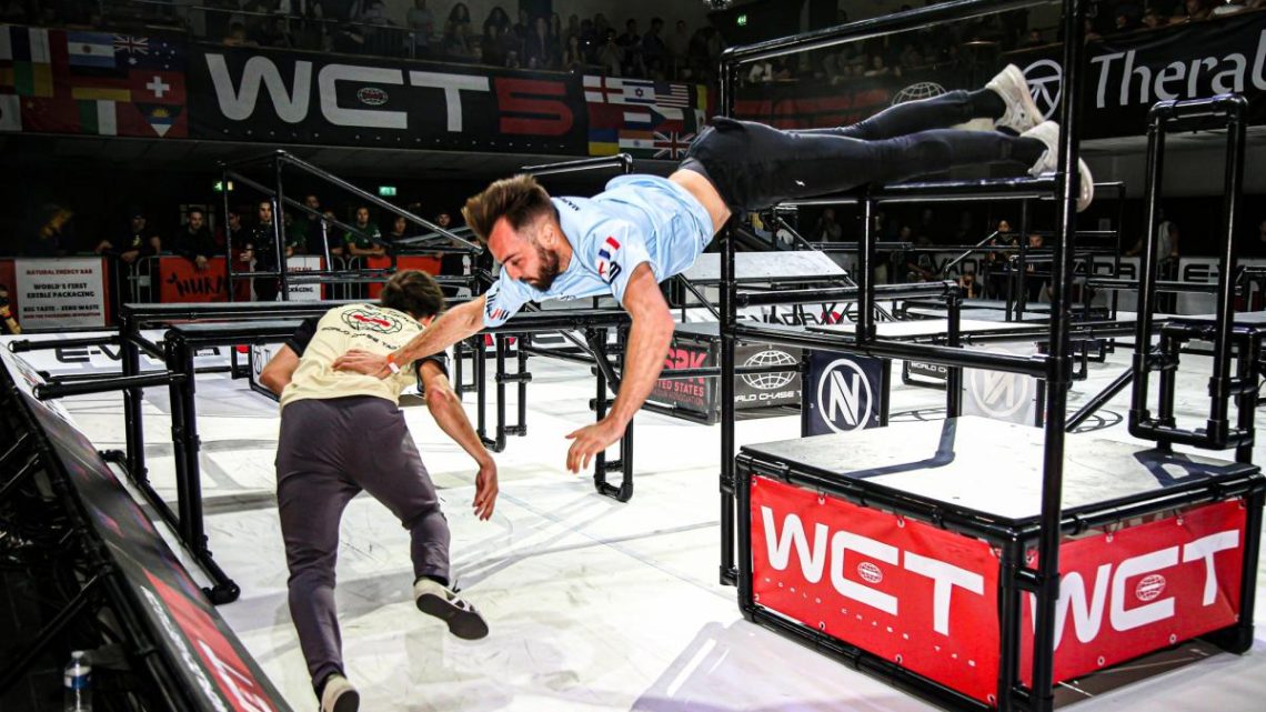 joueurs de chase tag en action